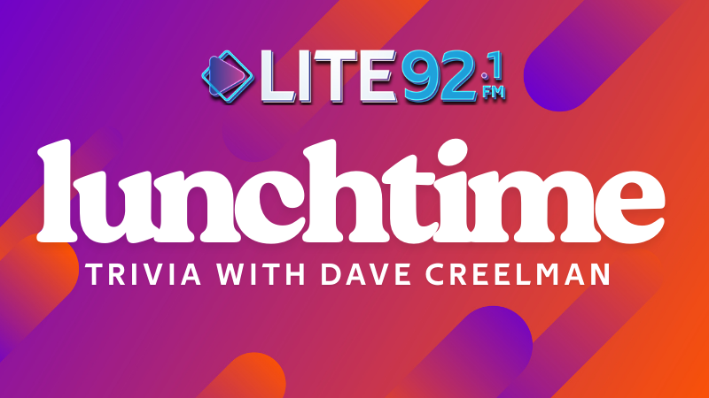 Lunchtime Trivia Thursday, September 25